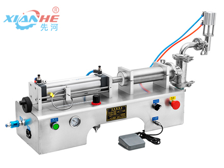 先河气动单头液体灌装机